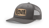 RWP LEATHER PATCH CHARCOAL CAP