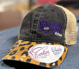 RWP Leopard High Pony Tail Hat