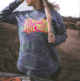 PINK RWP CAMO SWEATSHIRT